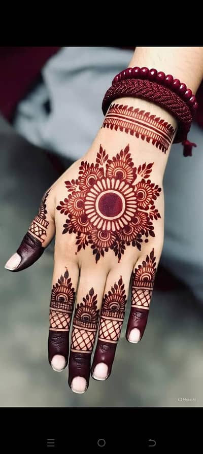 bridal makeup facial mehndi  only in 5k deserving people contact plzz