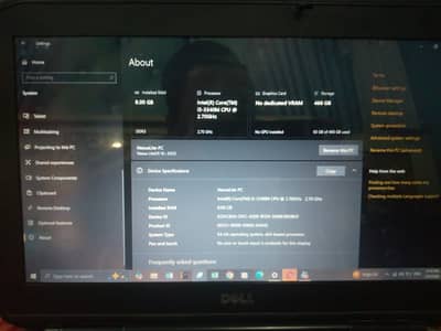 dell core i5 3rd generation 256 gb ssd 8 gb ram