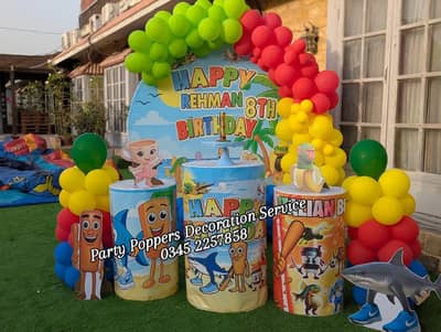 Party Poppers Decoration – Complete Event Solutions in Karachi