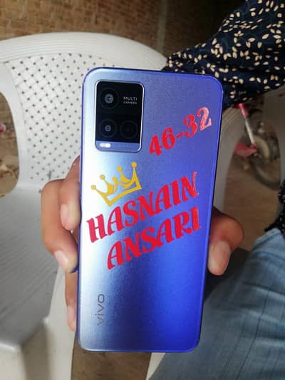 vivo y21 factory pack with Box charger