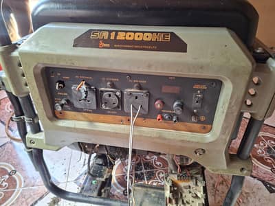 sun dynamac 12kv generator all ok like a new
