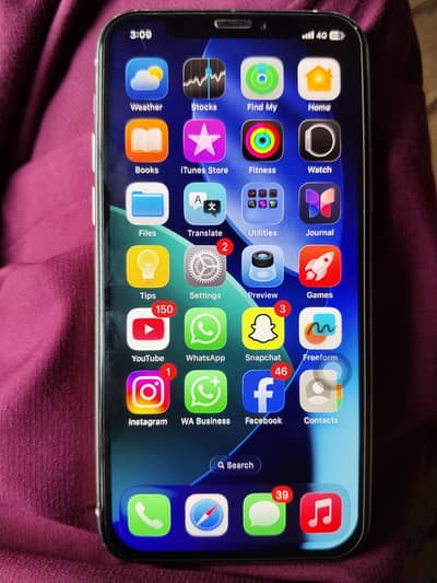 iPhone 11pro pta approved 256gb with box