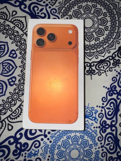 Apple iPhone 17 Pro Max UK Model- Official PTA Approved-Cosmic Orange