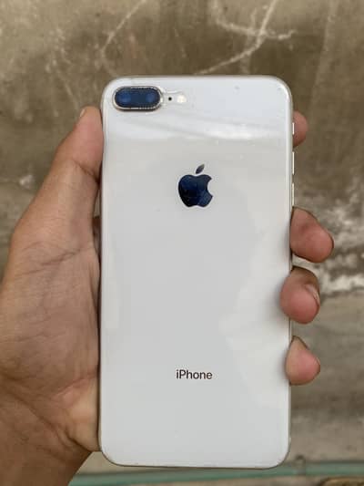 IPHONE 8plus ( 64 gb ) new condition with (3) covers