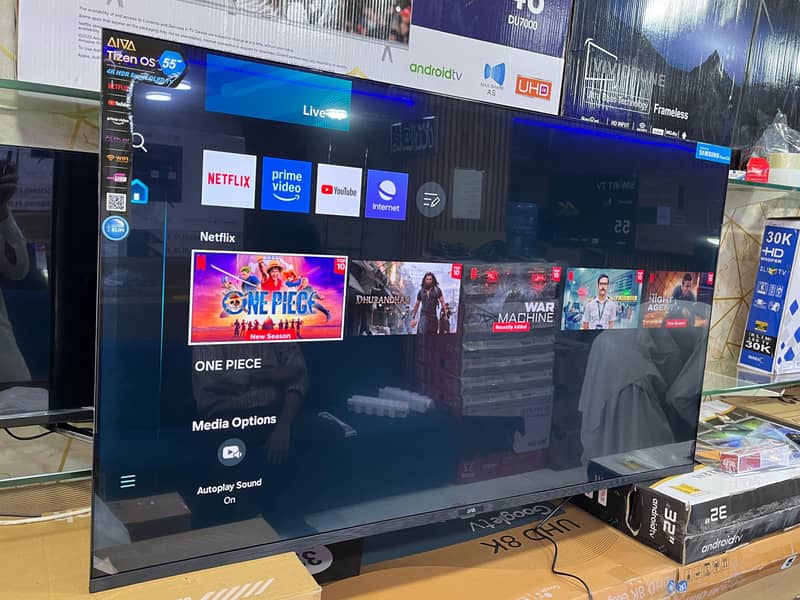 BIG DISPLAY 55 INCH ANDROID LED TV 4