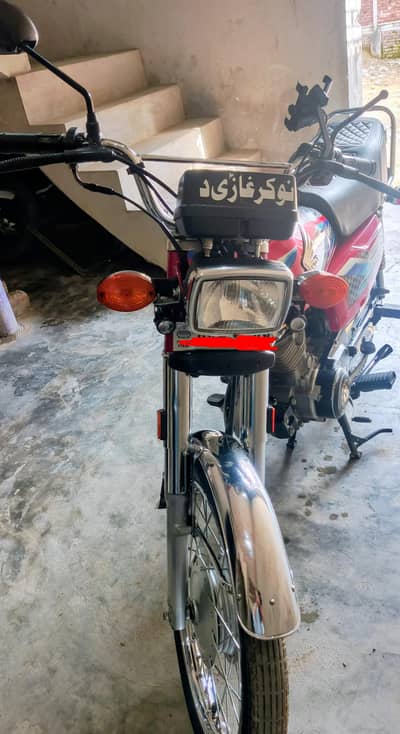 Honda 125 Red Colour For Sale