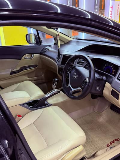 Honda civic vti Oriel prosmatics black colour