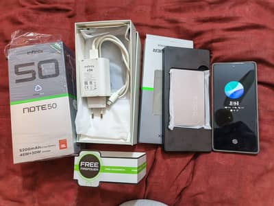 infinix note 50 8+8 256 10by10 condition