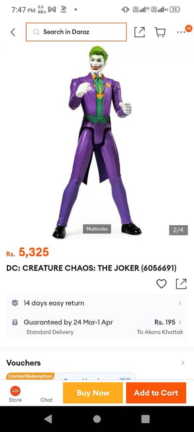 Jocker toy statue cartoon antique figure