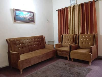 Velvet Sofa Set (5 Seater)