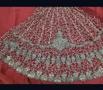 Bridal /Party Wear 4 piece Unstitch New