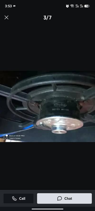 AC DC drum cooler medium size motor ok. drum ok