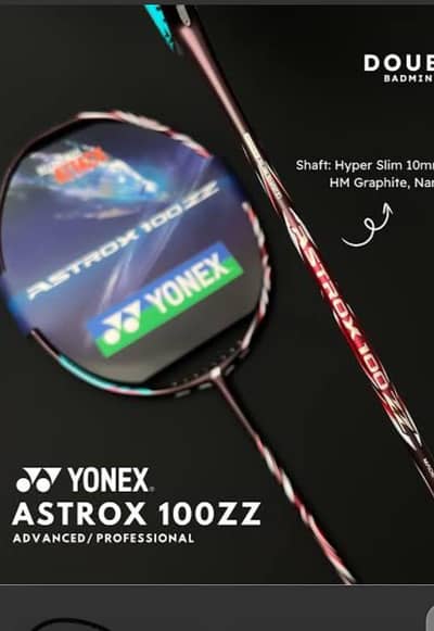 New racket Astrox 100zz
