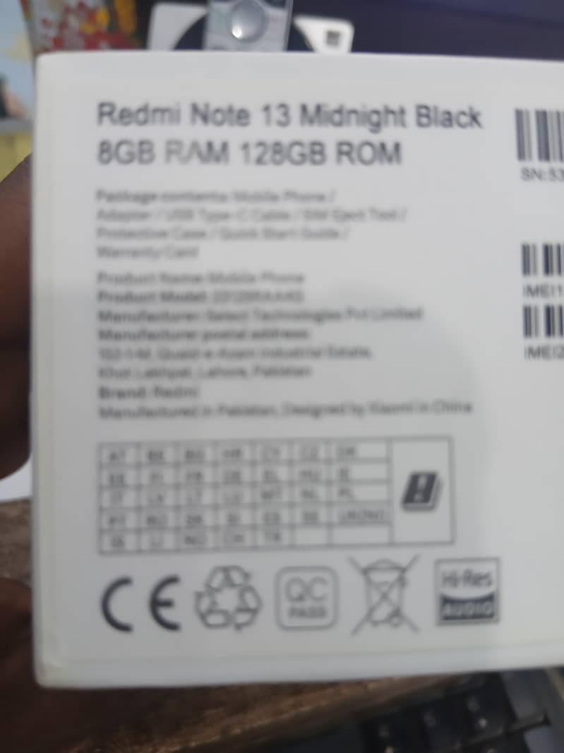 Redmi Note 13 mint condition 0