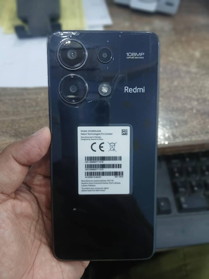 Redmi Note 13 mint condition 1