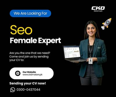 Seo Female Expert | PKR 35k-45k | immediate Hiring