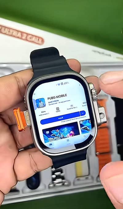 SIM WORKING SMART WATCH FREE AIRPODS