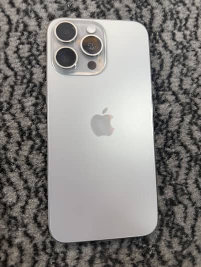 iPhone 15 pro max natural with box