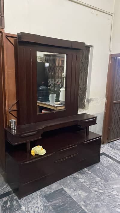 Bed and Dressing table