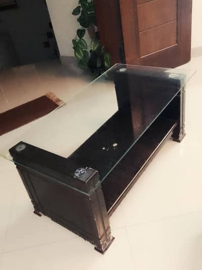 Elegant Modern Glass Coffee Table