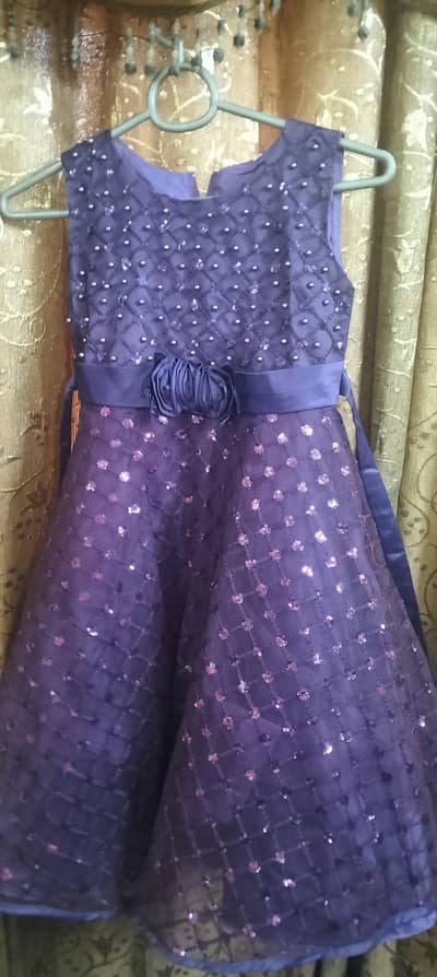 last day of sale Purple party dress Rs 1200