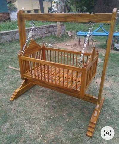 wodden Baby coat swing