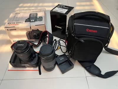 Canon 600D (As good as new) DSLR