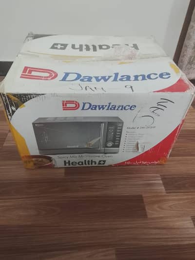 Dawlance microwave oven brand new 2in1