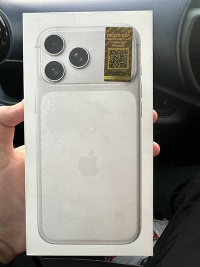 Iphone 17 pro max 512 gb pta approved box open