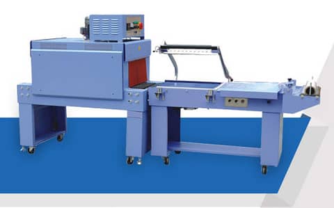 Pet Bottle Box Oven Shrink Tunnel L Bar Sealer Wrap Packing Machine