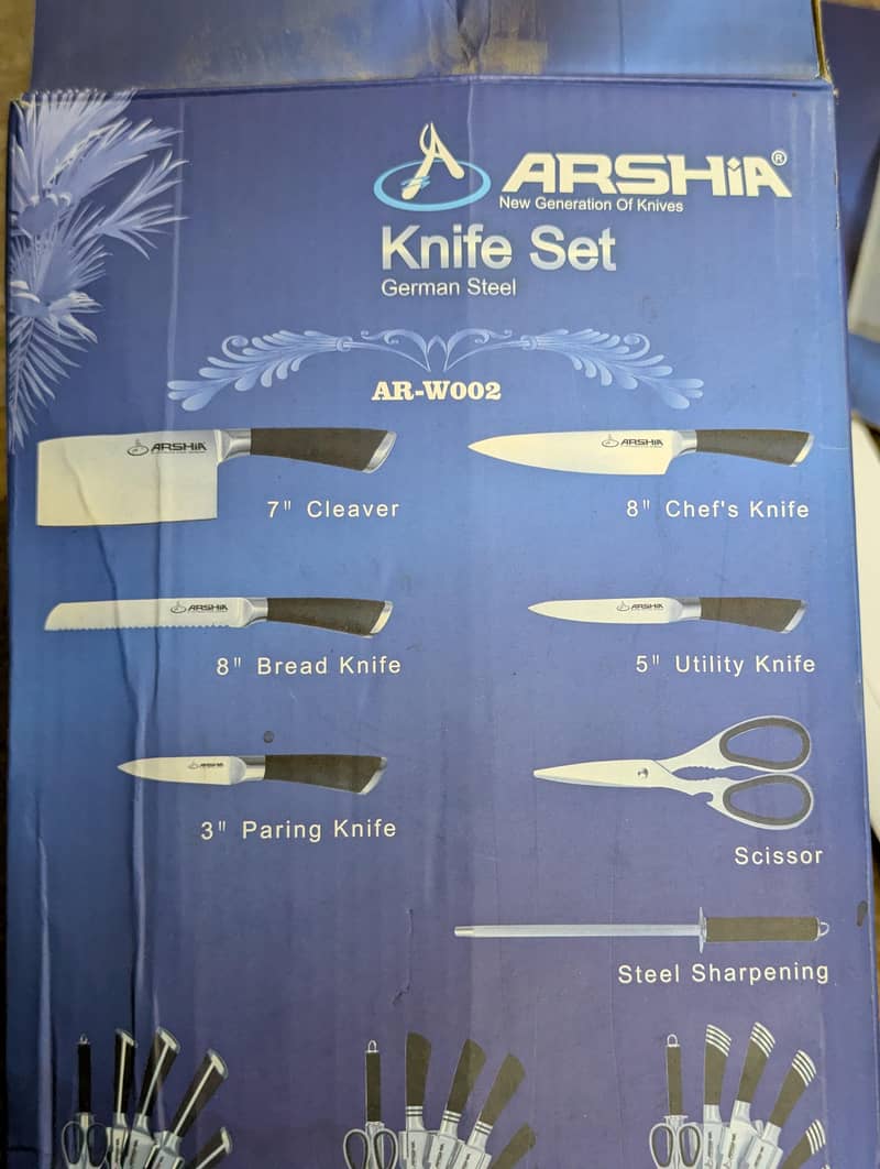 Kitchen Knife set 4
