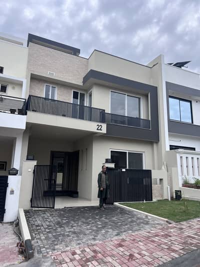 Brand New Proper Designer House For Sale In Sector H AA+ Construction Extreme Top Location 3 Bedroom With Attach Bath Bahria Enclave Islamabad