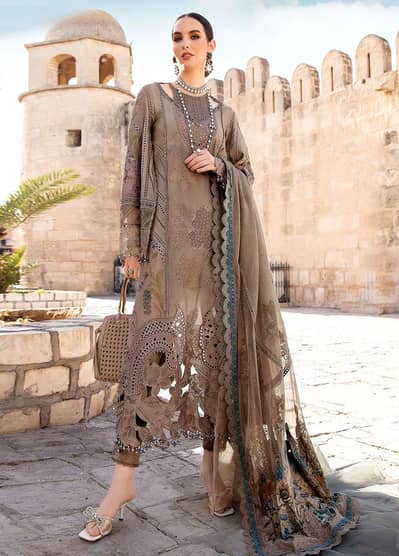 SUMMER COLLECTION            ALHAMDULILAH MARIA B 3pc Summer Casual