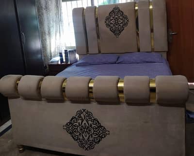 Wooden master bed