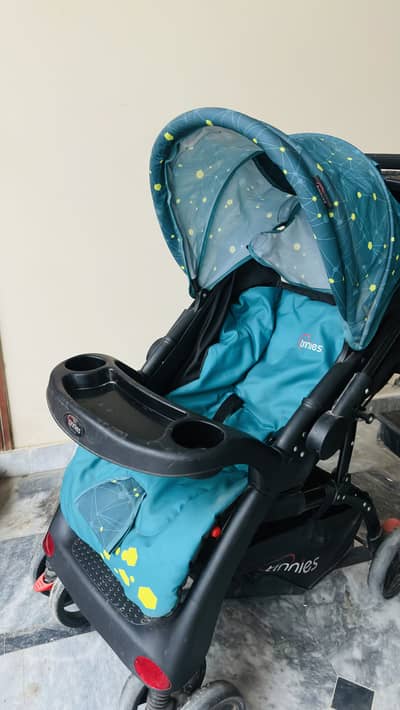 Tinnies big stroller pram