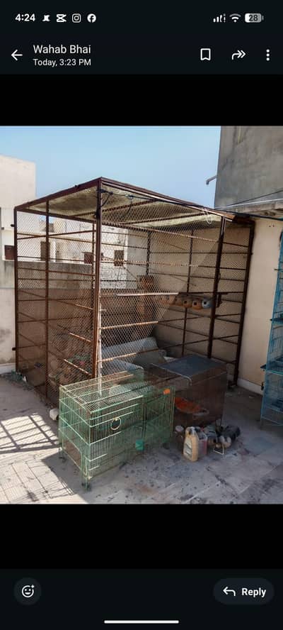 cage good condition good price only call