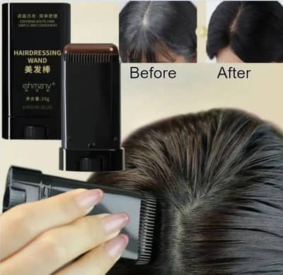hair wand for grey hair coverage