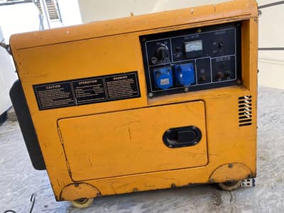 6.5 KVA Silent Diesel Generator (Canopy ]Good Condition