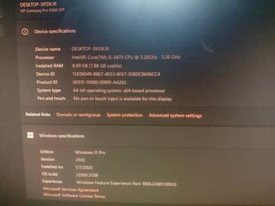Core i5 Windows PC for sale