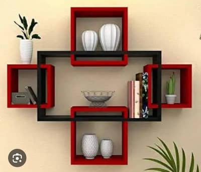 wall decorations wooden floating shalf