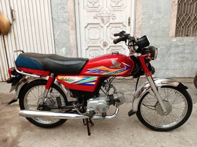 Honda CD 70 Model 2020 1st owner engine pack biometric available