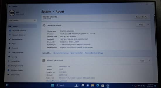 HP LAPTOP (WINDOWS 11 PRO) FOR SALE