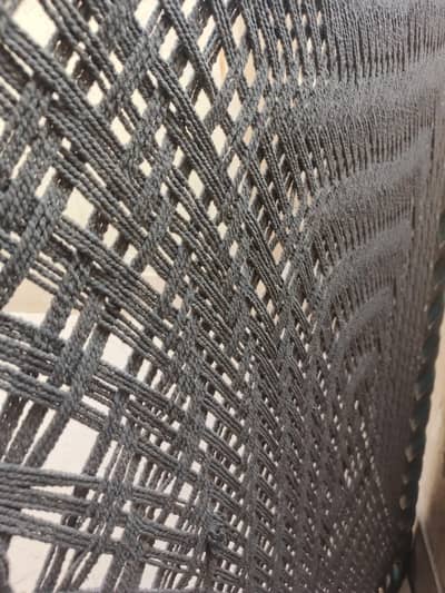 iron charpai bohat achi condition main hai,solid iron ki hai .