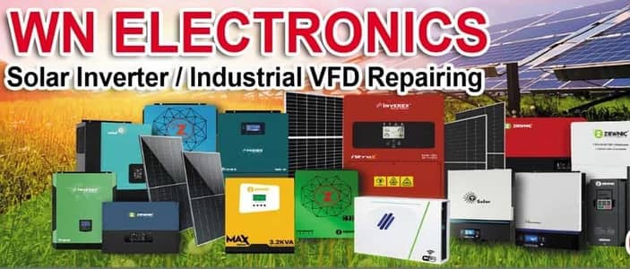 SOLAR VFDS PLC HMI POWER SUPPLY SIEMENS ABB KEB SINAMIC REPAIRING