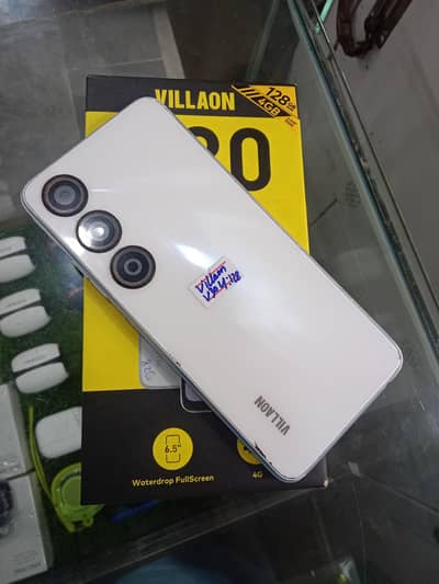 Villaon V30 4/128 Gb With box 10/8 condition.