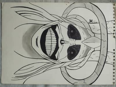 Selling the drawing 'The Awakening Deity"