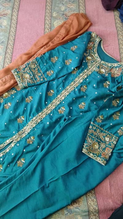 fancy stiched 3 piece suit