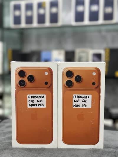IPHONE 17 PRO MAX 512 GB LLA ORANGE BOX PACK NON PTA NON ACTIVE
