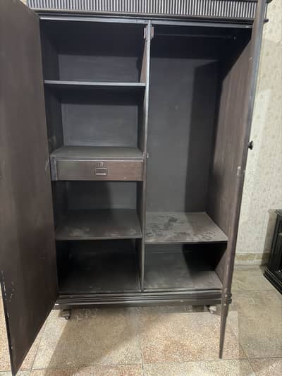 Wooden wardrobe