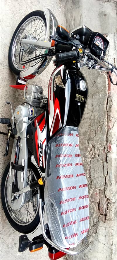 FULLY LUSH HONDA CD 70 CC 2O25 MODEL ARJENT SEAL